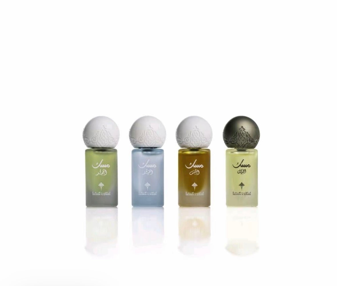 Musk Collection 4x6ml Concentrated Perfume Oils | IBRAQ (Ibrahim Al Qurashi)