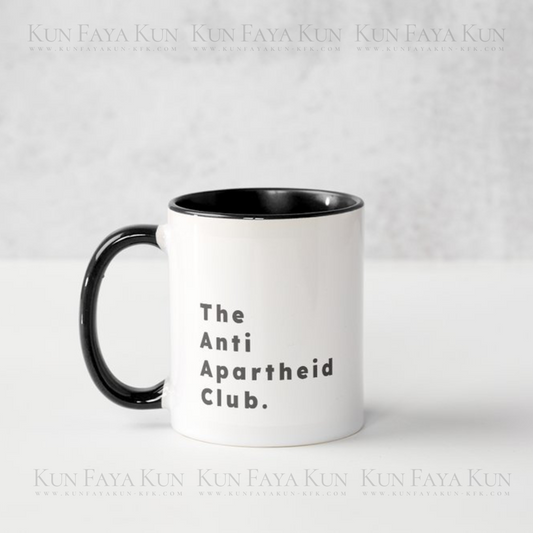 The Anti Apartheid Club Mug | Double Sided