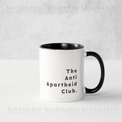 The Anti Apartheid Club Mug | Double Sided