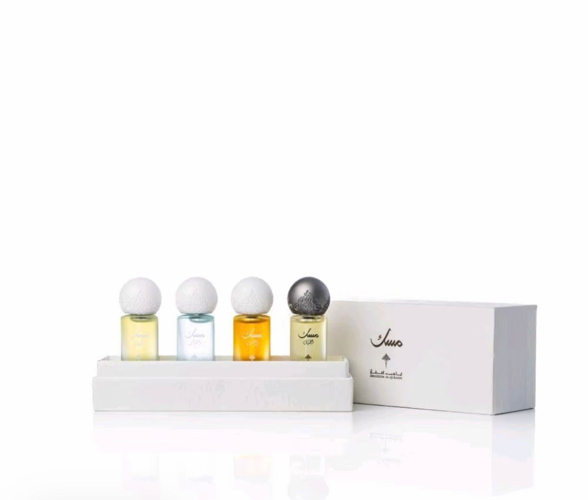 Musk Collection 4x6ml Concentrated Perfume Oils | IBRAQ (Ibrahim Al Qurashi)