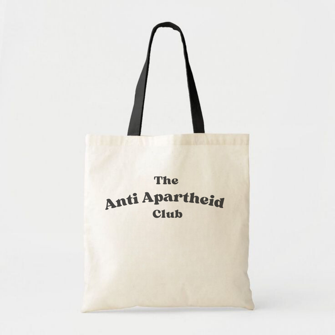 'The Anti Apartheid Club' Tote Bag