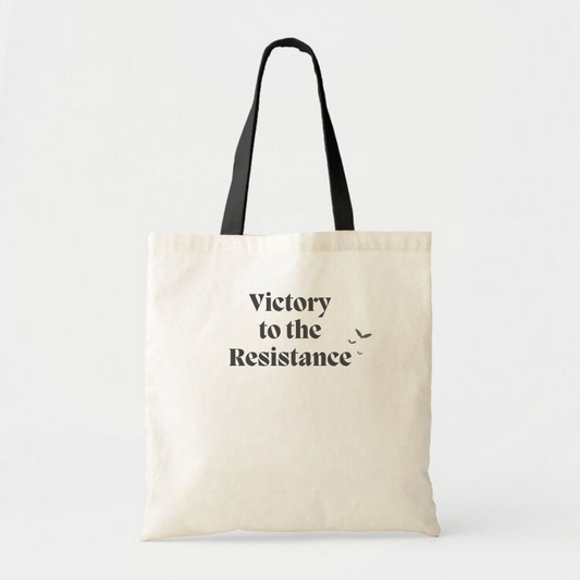 'Victory To The Resistance' Tote Bag